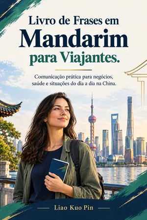 Capa de Livro de Frases em Mandarim para Viajantes