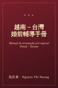 Capa do livro Manual de Orientação Pré-Nupcial Vietnã–Taiwan