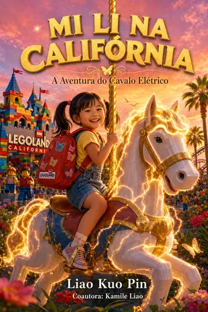 Capa de Mi Li na Califórnia: A Aventura do Cavalo Elétrico